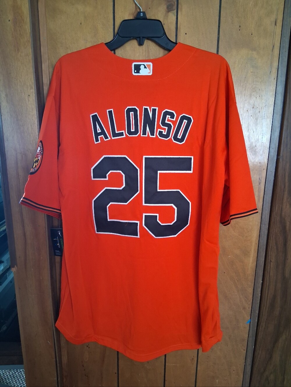 Mystery Sports Card With Pete Alonso Baltimore Orioles Xl Jersey